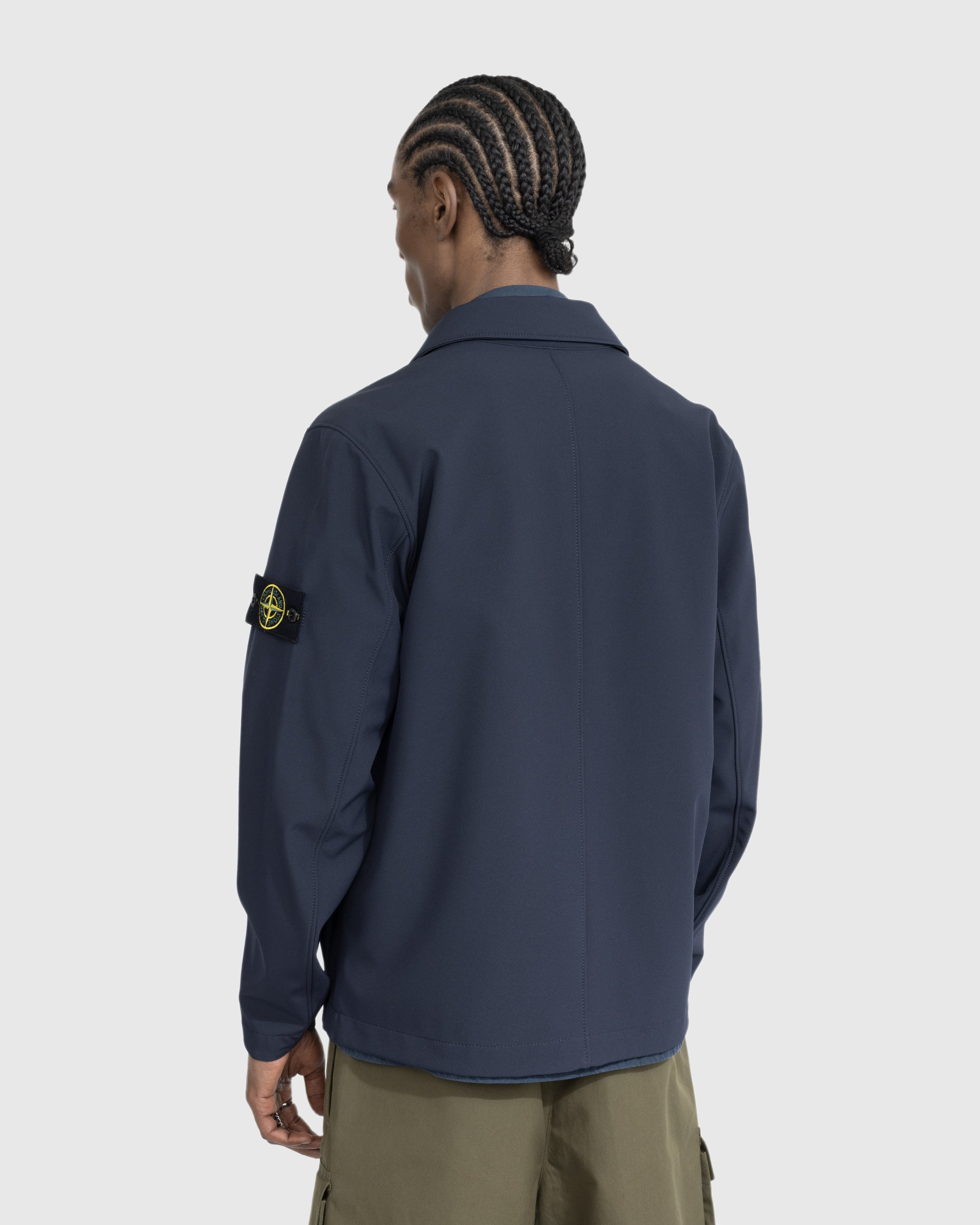Stone Island Giubbotto Blue 781541027 Highsnobiety Shop